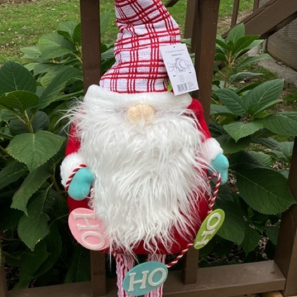 πNWT Christmas 41" Tall Adjustable Height Standing Gnome Santa - Picture 4 of 8